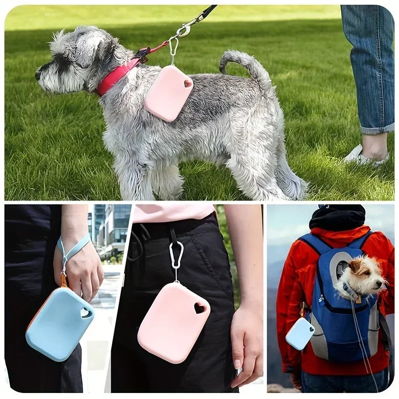 Silicone Dog Treat Pouch – Leak‑Proof Training Bag for Walks & Outdoor Use