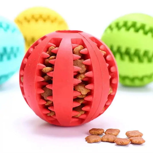 Interactive Treat Dispensing Ball for Dogs – Anti-Boredom & Teeth Cleaning Toy